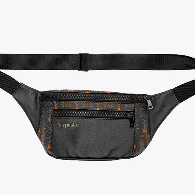 Black Belt Bag “Planted Field” Classic